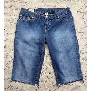 Abercrombie & Fitch Denim Shorts Womens 4 Blue Jeans Cutoff Dirty Dancing Y2K